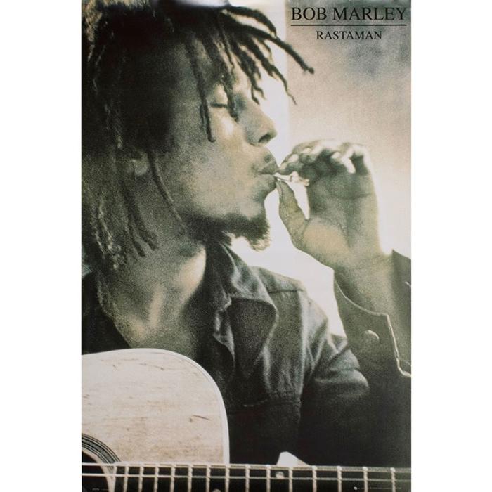 ポスター「Bob Marley Rastaman Poster (ボブマーリー ラスタマン)」