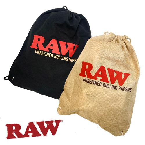 RAW DRAWSTRING BAG (ロウ ドローストリングバッグ)
