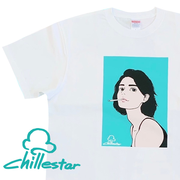 Tシャツ 「CHILLESTAR Joint Girl (チレスター ジョイントガール)」 [No.326]