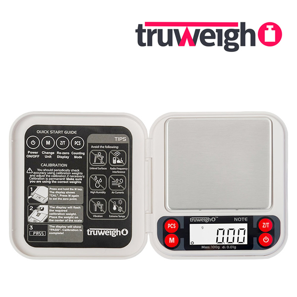 スケール(計り) 「Truweigh Mini NOTE (トゥルーウェイ ミニ ノート)」[0.01g～100g]