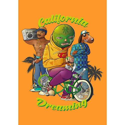 ポスター 「California Dreaming (カリフォルニアドリーミング)」