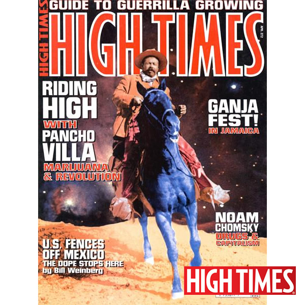 雑誌「HIGH TIMES 1998年4月号（オールドストック ハイタイムス ★パンチョ・ビリャ表紙）」