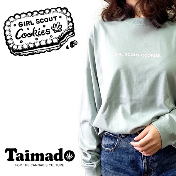 長袖Tシャツ「GIRL SCOUT COOKIES (ガールスカウトクッキーズ)」[No.332]【マリファナ名品種】