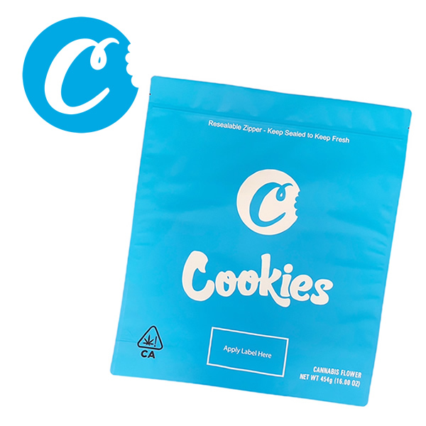 ニオイ漏れしない魔法の袋「Cookies Re-Sealable Zipper (クッキーズ リシールエイブルジッパー 454g)」