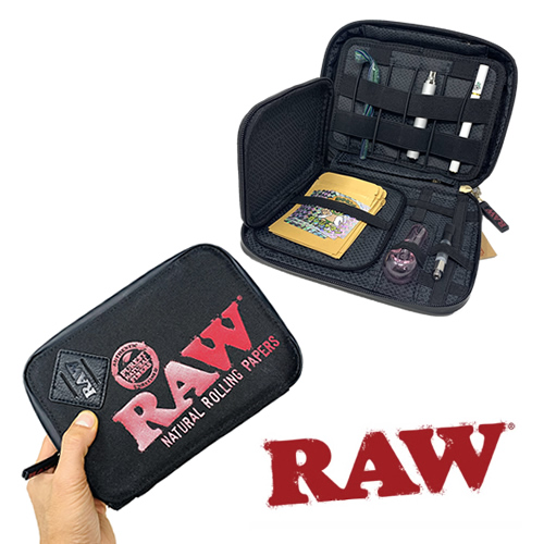 タバコケース、スモーキングバッグ「RAW WEEKENDER ULTIMATE SMOKERS TRAVEL BAG (ロウ ウィークエンダーウルティメイトスモーカーズトラベルバッグ)」